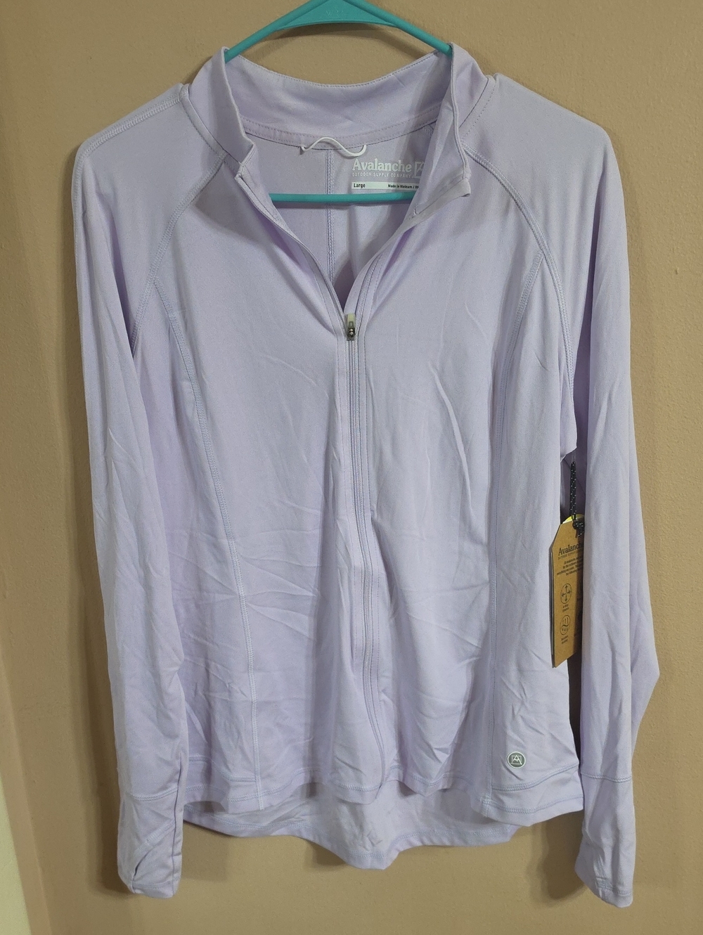 Avalanche Lavender Full-Zip Utility Jacket